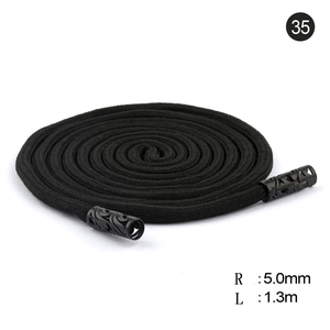 مخصص البوليستر الحبل جولة الرباط هوديي سلسلة حبل الرباط الرباط مع نصائح البلاستيك Agelt للسراويل وهوديس - Product Image 2