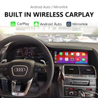 Reproductor de Radio Multimedia con DVD para coche Android para Audi Q7 2006-2015 reproductor DSP Audio Pantalla de 24,6 pulgadas 1920*720 grupo Digital