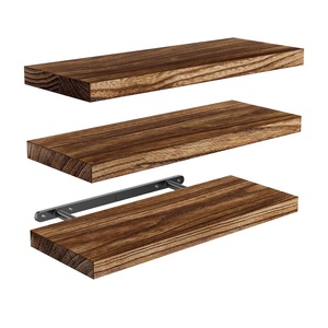 <span class=keywords><strong>Étagère</strong></span>s murales en bois de paulownia pour <span class=keywords><strong>étagère</strong></span> <span class=keywords><strong>murale</strong></span> de salle de bain avec supports en métal invisibles <span class=keywords><strong>étagère</strong></span>s flottantes en bois - Product Image 1