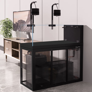 Acuario <span class=keywords><strong>de</strong></span> 120 cm, <span class=keywords><strong>de</strong></span> tamaño mediano, <span class=keywords><strong>de</strong></span> vidrio ultra claro y aleación <span class=keywords><strong>de</strong></span> aluminio, con sistema <span class=keywords><strong>de</strong></span> filtrado y cambio <span class=keywords><strong>de</strong></span> agua gratuito. - Product Image 2