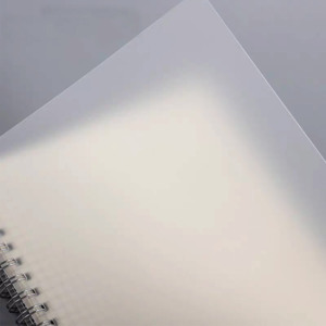 Quaderno B5 con <span class=keywords><strong>copertina</strong></span> in <span class=keywords><strong>plastica</strong></span> a buon mercato all'ingrosso quaderno con <span class=keywords><strong>copertina</strong></span> impermeabile trasparente quaderno per studenti della scuola - Product Image 6