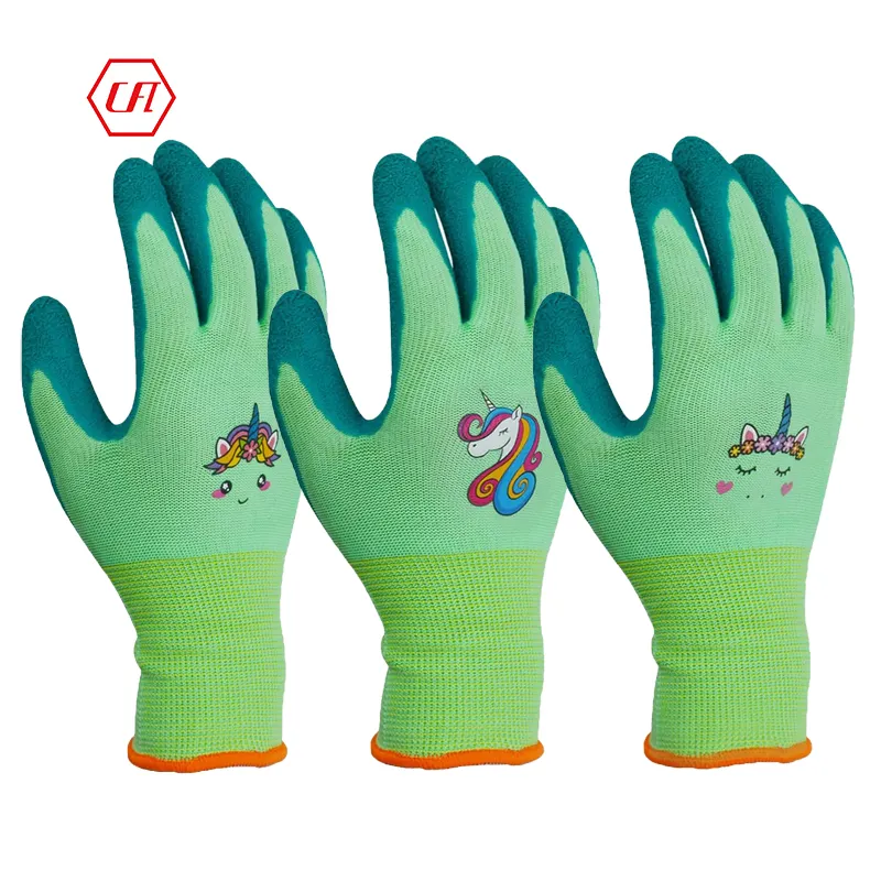 Gants de jardinage en latex pour enfants Gants de jardinage pour enfants pour les travaux de jardinage des tout-petits