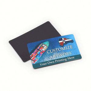 Cheap Custom Logo Postcard Thin <b>Fridge</b> Magnet Sticker for Business - Product Image 5
