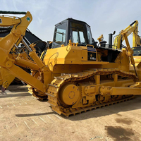 Topadora Usada 1D155AX-5, 360Hp, 268kW, Motor de 6 Cilindros, 40 Toneladas, Máquina de Movimiento de Tierras de Uso Pesado, Equipo de Minería
