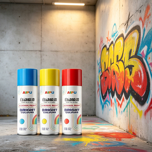 <span class=keywords><strong>Peinture</strong></span> aérosol acrylique de haute qualité 450 ml pour réparation de petites surfaces, idéale pour cadre de vélo - Product Image 3