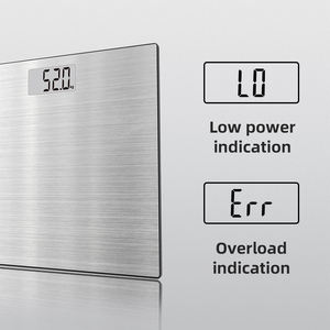 मंच बाथरूम पैमाने सर्वश्रेष्ठ बेचना स्टेनलेस स्टील डिजिटल स्वास्थ्य पैमाने वजन संकेत घरेलू तराजू डिजिटल एलसीडी सीई ROHS - Product Image 2