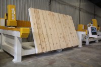 Machine à découper les dalles de granit à 3 axes à prix compétitif, machine à 3 axes pour couper les comptoirs en marbre