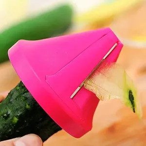 Éplucheur Spirale Rotatif Manuel pour Cuisine, Trancheuse à Légumes, Râpe à Fruits, Pommes de Terre et Radis, Lames en Acier Inoxydable, Durable - Product Image 6