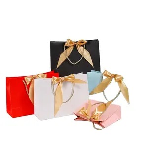 활 선물 가방 의류 포장 화장품 가방 쇼핑백 핸드백 사용자 정의 로고 인쇄 가능