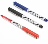 Ручки с шариковой ручкой Bic Grip 0,7, удобные ручки черного, синего, красного цветов, W4192