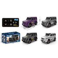 Voiture RC de drift 1:64 pour enfants, SUV tout-terrain 2.4G 1/64 4x4 télécommandée avec éclairage, mini voiture RC de drift, best-seller