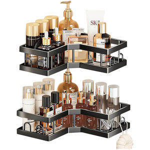 XQ-5-Pack Moderno Portaoggetti Angolare per Doccia da Bagno, Mensole Adesive in Metallo Montate a Parete con Portasapone - Product Image 2