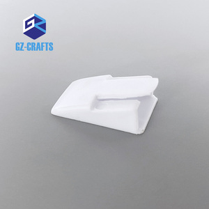 Acryl-Ringhalter für Theke, Einfaches Design, Weißer PC-Ringständer zur Einzelring-Präsentation - Product Image 3