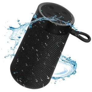 في الهواء الطلق 5W رئيس الرياضة للماء مضخم صوت محمول باس مكبر صوت BT لاسلكي دعم BT/TF/USB RM120