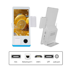 Terminal de point de vente tout-en-un économique 15,6 pouces <span class=keywords><strong>Windows</strong></span> 7/10 Quad-Core i5 DDR3-8+128G avec <span class=keywords><strong>scanner</strong></span> QR et imprimante thermique 80 mm pour libre-service - Product Image 3