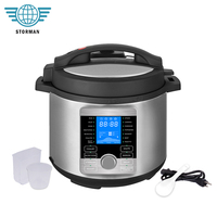 Autocuiseur Électrique Intelligent Storman 6L 8L en Acier Inoxydable 1000W avec Contrôle par Application pour Riz et Soupe, Idéal Cuisine et Maison