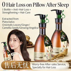 Crema Elisir Nutriente e Lisciante Vegana Biologica a Tripla Azione con Estratto di Foglie Orientali OEM, Anti-Forfora e per la Crescita dei Capelli Diradati - Product Image 3