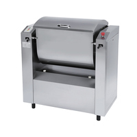 Machine à nouilles commerciale HMJ-50C, grande capacité 50 kg, double vitesse, 1500 W, multifonctionnelle, en acier inoxydable, entièrement automatique
