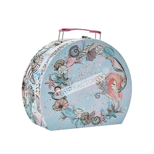 Unique Design Custom Rigid Cardboard Baby Suitcase Gift Box Paper Packaging for Toys Clothes and <strong>Memory</strong> <strong>Keepsakes</strong> - Product Image 4