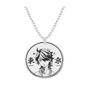 Juego de Anime Tokyo Revengers collares Manjiro <span class=keywords><strong>Sano</strong></span> Halloween Moda hombre mujer Cosplay accesorio regalos - Product Image 4