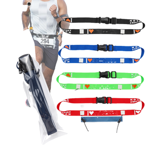 Strue <span class=keywords><strong>IRun</strong></span> - Accesorio Deportivo Ajustable para Correr al Aire Libre, Colores Personalizados, Elástico, Ligero, de Nailon, para Maratón, Triatlón y Carreras - Product Image 1