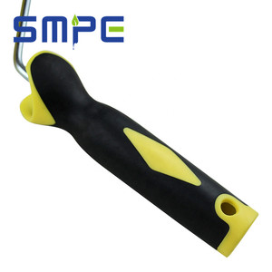 Sản Phẩm Mới 2023 Con Lăn Xốp Tổ Ong Con Lăn Xốp Lỗ Nhỏ Màu Vàng Tay Cầm TPR PP Con Lăn Sơn Với Đường Kính Lõi 80MM - Product Image 3