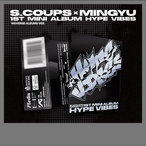 KPOP SEVENTEEN SCOUPS X MINGYU 1er Mini Álbum HYPE VIBES Weverse Oficial Bluewave CD Coleccionable Regalo Musical - Product Image 2