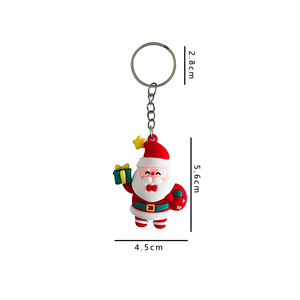 Llaveros Navideños 3D de Santa Claus, Árbol y Reno, Adornos Colgantes, Recuerdos para Fiestas, Regalos Navideños para Adultos - Product Image 3