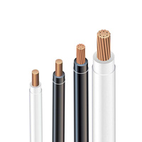 Cable Eléctrico JZD UL83 THWN Subterráneo con Aislamiento de PVC y Revestimiento de Nailon Thhn&Thwn AWG para Cableado de Edificios