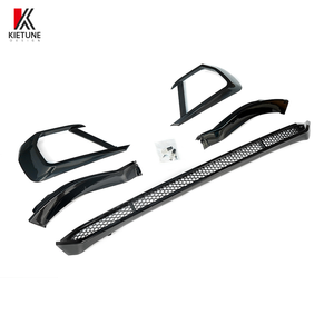 <span class=keywords><strong>Precio</strong></span> de Fábrica, 5 Piezas, Divisores Delanteros Negros Brillantes con Alerón, Nuevo Parachoques para V-w Transporter T6.1 2019-2021 KIETUNE VV-0007GB - Product Image 2