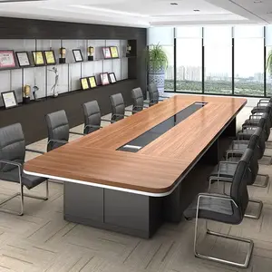 XTHYZ-053オフィス家具デスクセット会議室デスクテーブル会議テーブルモダンな会議テーブルと椅子