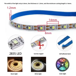 Boîte à piles AA <span class=keywords><strong>Bande</strong></span> lumineuse <span class=keywords><strong>LED</strong></span> <span class=keywords><strong>autocollante</strong></span> Télécommande/Contrôle manuel 60 <span class=keywords><strong>LED</strong></span> Sans fil Portable Lumière d'ambiance pour ballons de fête - Product Image 4