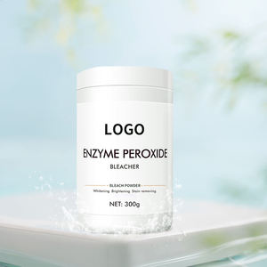 Poudre <span class=keywords><strong>de</strong></span> Blanchiment Décontaminante Puissante pour Linge, Sel Explosif Anti-Jaunissement et Anti-<span class=keywords><strong>Moisissure</strong></span>, Bouteille Ronde Blanche 300g - Product Image 1