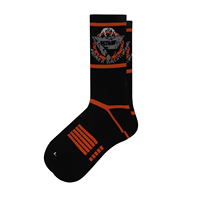 Chaussettes de marque de créateur décontractées en coton tricoté en jacquard pour hommes Chaussettes de sport personnalisées absorbant la sueur et amusantes Vente en gros pour l'automne
