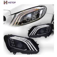 Feux avant HETOP W205 2014-2021, modèle amélioré, feux de voiture neufs, phare LED modifié pour Mercedes Benz