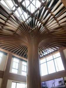 Tube carré en aluminium sûr et durable pour façade de bâtiment de revêtement de colonne avec une couleur durable et une résistance aux intempéries - Product Image 3