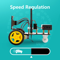 KUONGSHUN STEM - Kit de Robot Educativo con Cámara Visual, ESP32, WIFI, Control por Aplicación, 2WD, Kit de Robótica para Codificación DIY, Compatible con Arduino