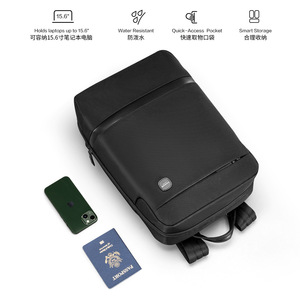 Kingsons Business <b>Backpack</b> Black Water Repellent Laptop <b>Compartment</b> Men's Everyday Use Spring 2026 - Product Image 5