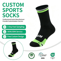 Chaussettes de course professionnelles d'été, respirantes, à séchage rapide, pour la randonnée, le sport, pour hommes et femmes, chaussettes de cyclisme