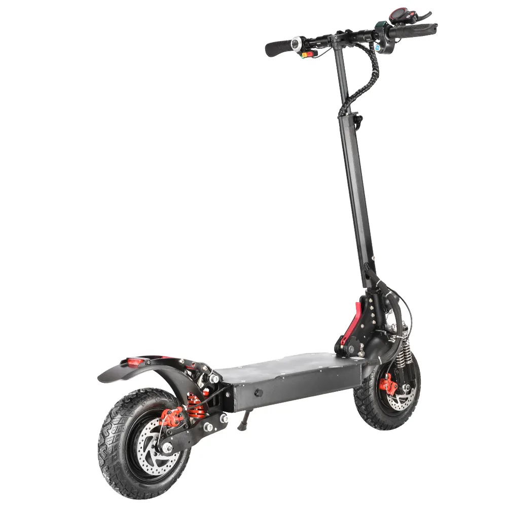 Wholesale 1200W Double Drive High Speed 11 inch Durable Wide Off Road Tire Powerful Foldable Electric Scooter