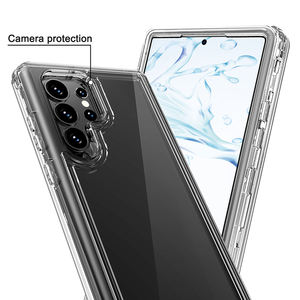 360 étui de protection complet pour Spark go hybride 3 en 1 antichoc Transparent 3 en 1 couverture de téléphone pour Samsung S22 S23 S24 <span class=keywords><strong>Ultra</strong></span> - Product Image 3