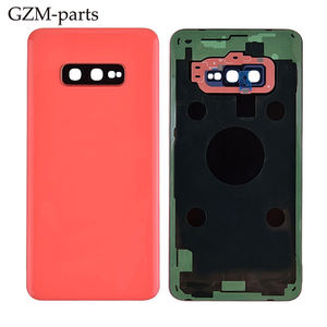 Remplacement pour <span class=keywords><strong>Samsung</strong></span> Galaxy S10e <span class=keywords><strong>S10</strong></span> edge couvercle de <span class=keywords><strong>batterie</strong></span> en verre arrière boîtier de porte arrière avec objectif de caméra - Product Image 4