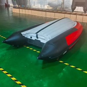 Bateau pneumatique gonflable pour la pêche à la carpe, en PVC durable, conception stable pour la navigation à rames - Product Image 4