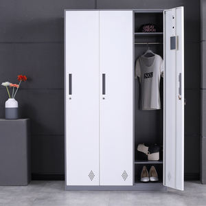 Vente flash : Armoire à vêtements à 3 portes, prix bas, armoires en acier d'<span class=keywords><strong>occasion</strong></span>, armoires métalliques, rangement pour vêtements - Product Image 2