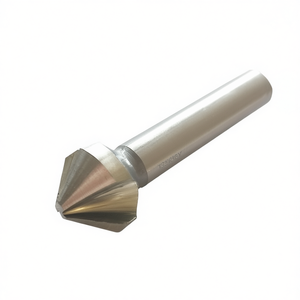 Ttake 90 Degree Countersink Hss Ta1230 Din 335 <b>C</b> 3 Flutes Cylindrical Shank For Metal Drilling - Product Image 2