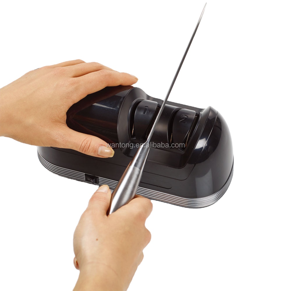 2023 лучшие продажи Алмазное покрытие керамические автоматический нож точилка для ножей из 2-х стадийной Swift Sharp электрическая точилка для ножей