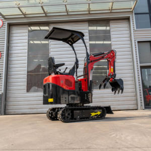 Nuovo <span class=keywords><strong>Mini</strong></span> Escavatore HT10E da 1 Tonnellata, Alta Qualità, Comando a Doppia Leva, Piccolo Escavatore a Basso Prezzo - Product Image 4