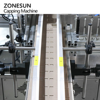 ZONESUN ZS-XG1870G Desktop Automatische Snoep Kauwgom Wijnflesjes Flesdop Pers- en afsluitmachine met trilvoeder