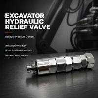 Katup Relief Utama Kualitas OEM 4289406 4289602 4328781 untuk Suku Cadang Pengganti Katup Hidrolik Excavator Hitachi EX200-2