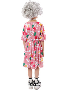 2024 carnaval 100th Día <span class=keywords><strong>de</strong></span> la escuela abuela <span class=keywords><strong>disfraz</strong></span> Cosplay anciana vestido peluca bastón conjunto Halloween fiesta disfraces para niños - Product Image 4